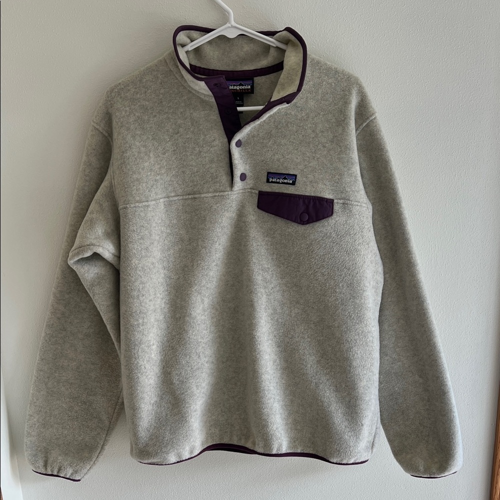 Patagonia, Women's Lightweight Synchilla® Snap-T® Fleece Pullover, size large